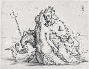 Triton and Nereid Jacopo de Barbari